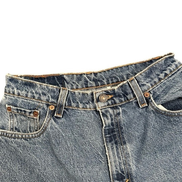 Levi’s Relaxed Fit Tapered Leg 550 Jeans Size 10 REG M Medium Blue Wash - Picture 3 of 10